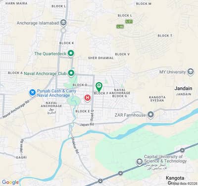 20 Marla Plot Is Up For Sale in Naval ancourage islamabad
