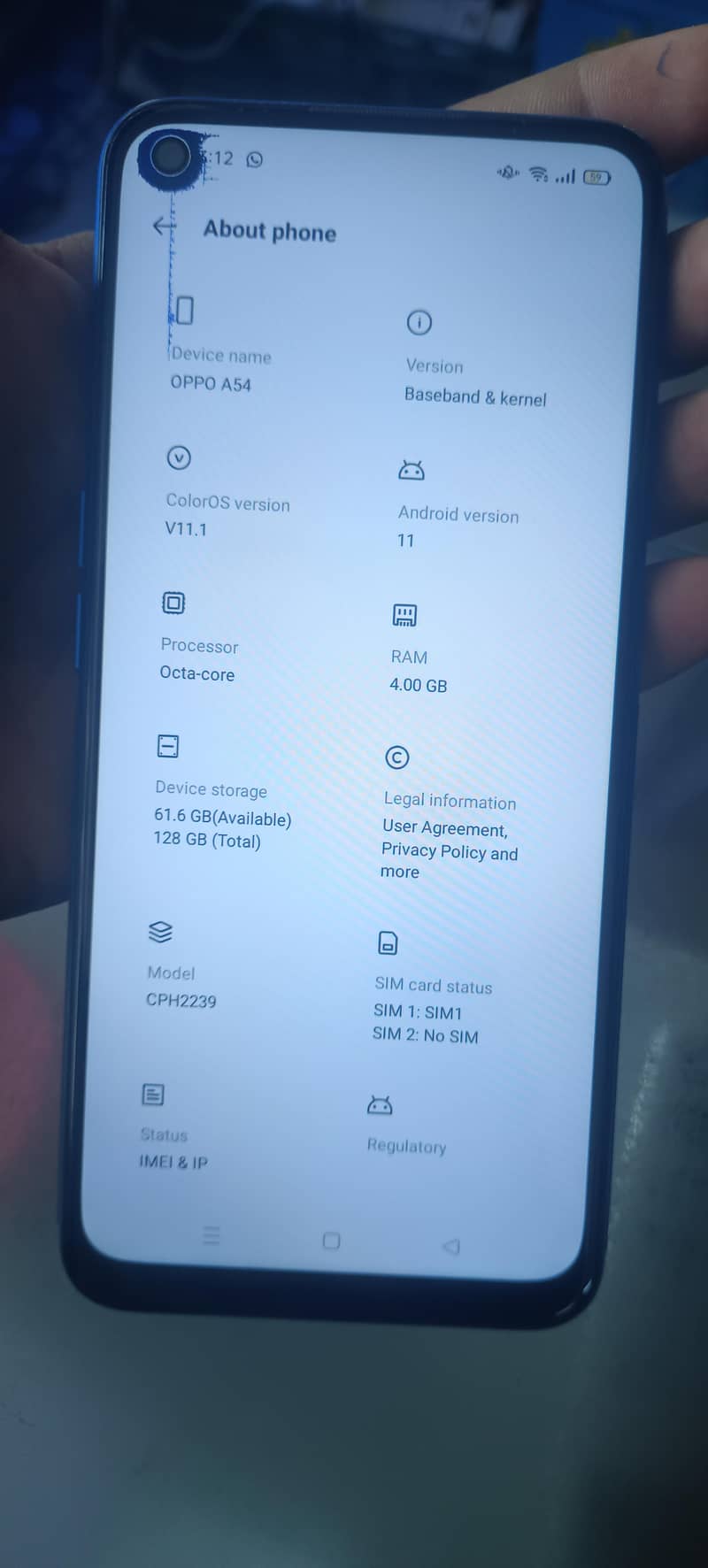 OPPO A54 4