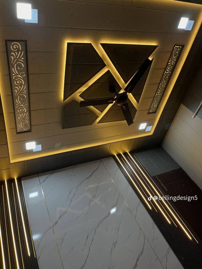 PVC Up-down false Ceiling 1