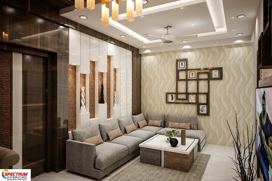 PVC Up-down false Ceiling 2