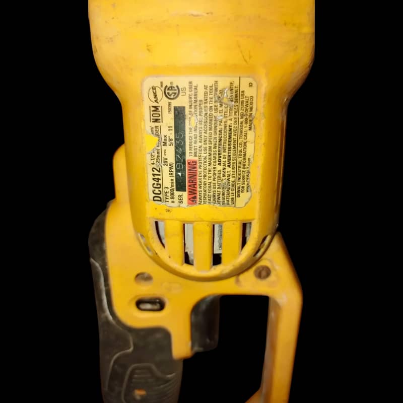 dewalt angle grinder 2