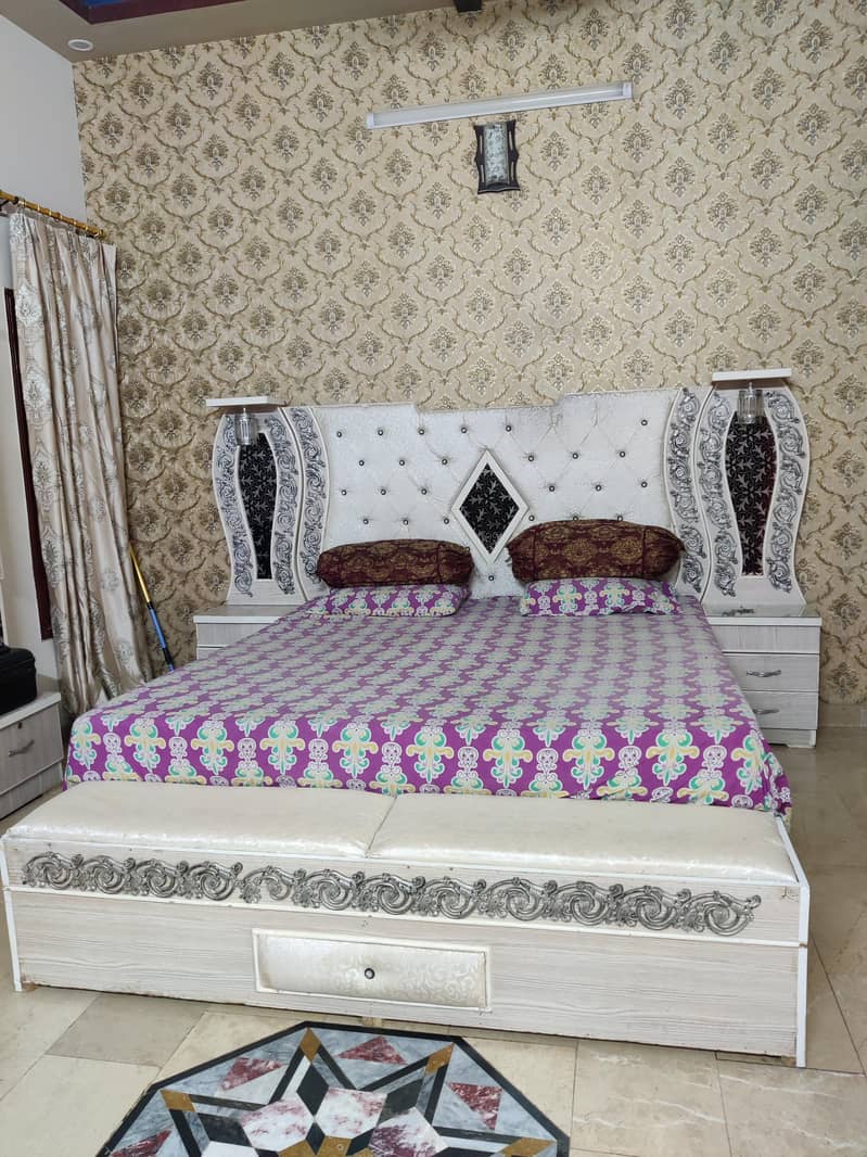 Bed, dressing and side table 1