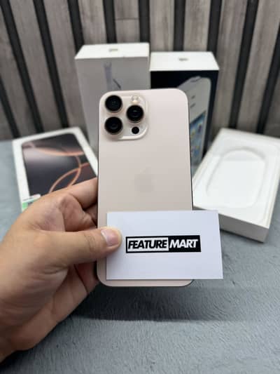 16 Pro Max | 256GB | PTA Approved | Desert | Apple iPhone 16 Pro Max