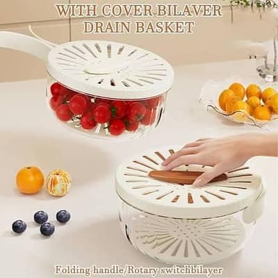 Fruit & Vegetable Drain Basket