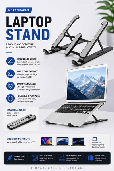 Adjustable Laptop Stand