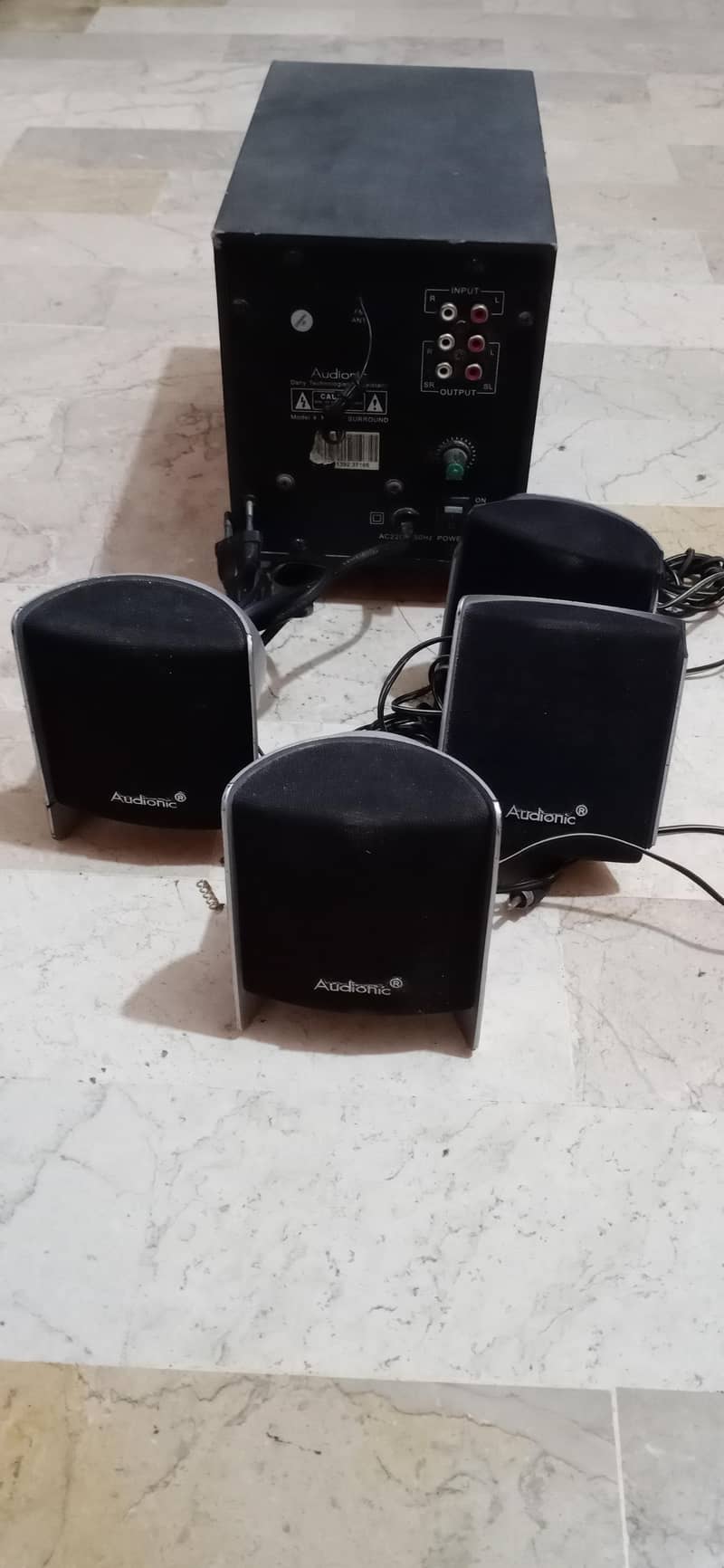 audionic Speakers with wire 1