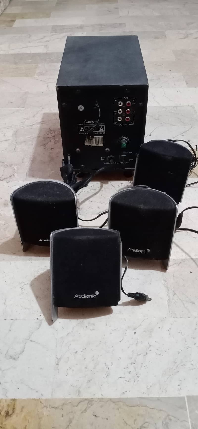 audionic Speakers with wire 2