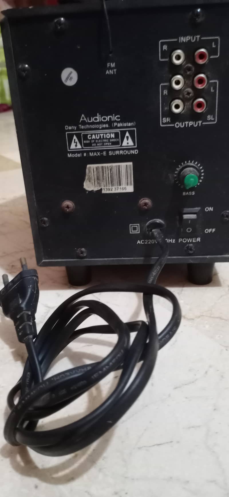 audionic Speakers with wire 3