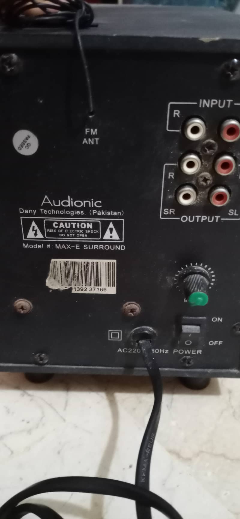 audionic Speakers with wire 4