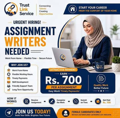 Assignment Writer | Work From Home | Online Jobs | Jobs