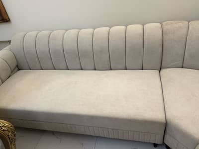 L Shape sofa molty foam