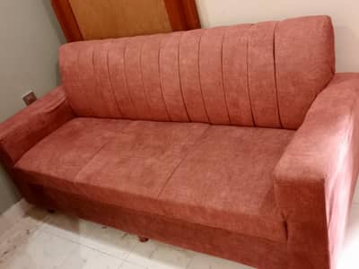 5 Seater Sofa Set with cushion and tables