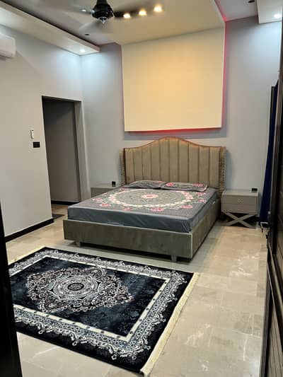 King sized Bed with dressing tables and sides tables