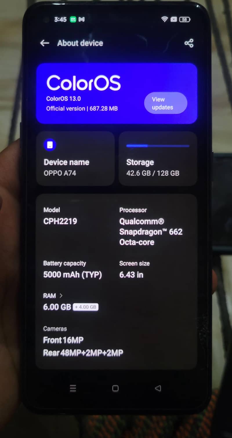 OPPO A74 1