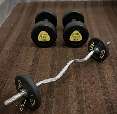 Complete Home Gym Equipment Set — 20KG Total — Peshawar