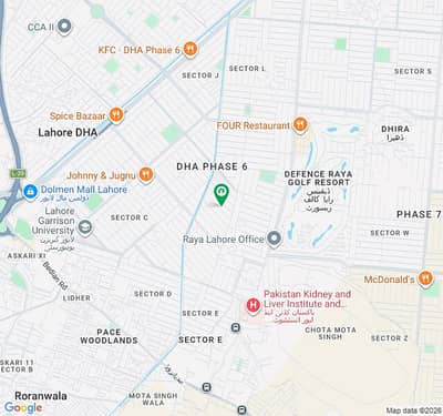 1 Kanal Near feet Road Good Location Plot for Sale DHA Lahore Phase 6