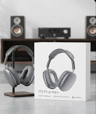 Brand P9 Pro max. over ear headphone with  active. notice  cancellatio