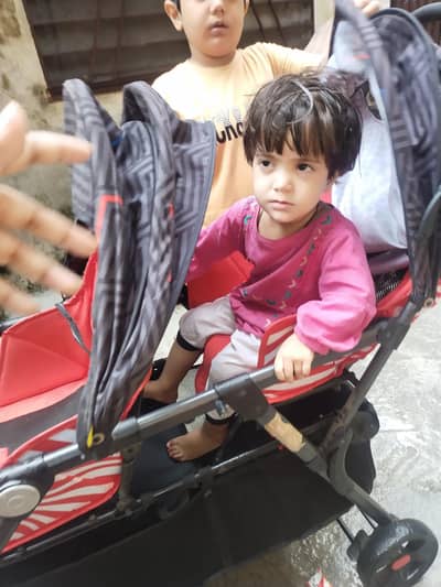 twin seat baby stroller