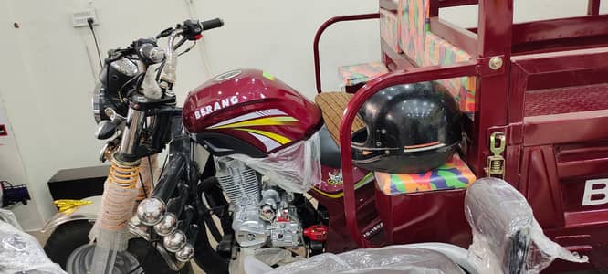 2025 Model Berang Rickshaw – Excellent Condition – Rs. 3,85,00