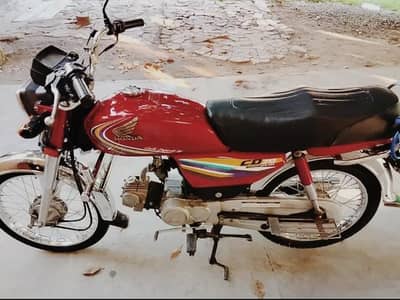 honda cd 70 2014 karachi reg.