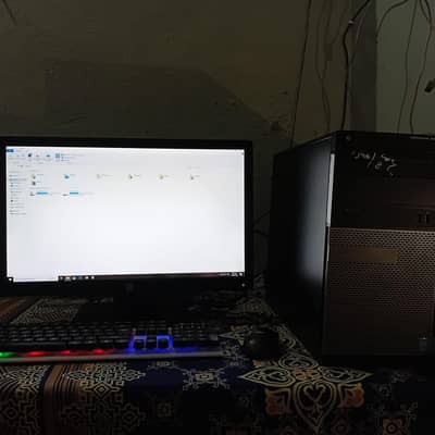 Itel Core i5 4th gen Desktop PC Setup | 16GB RAM DDR3 | 578GB SSD+HDD