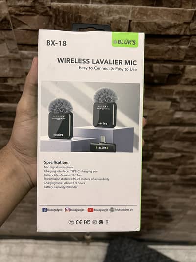 ANC wireless Mic