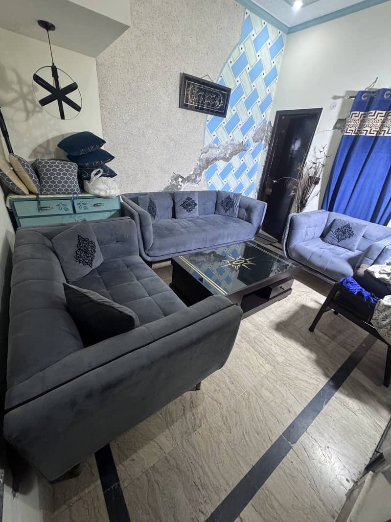 Drawing room Sofa set with table 3