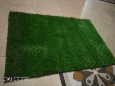 urgent sale green carpet 1 piece only