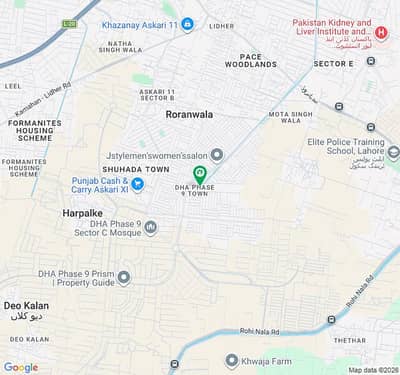 PRIME LOCATION 5 MARLA PLOT FOR SALE IN DHA PHASE 9 TOWN LAHORE