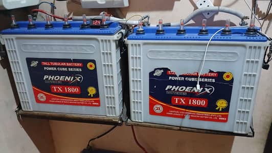 Phoenix TX 1800 Tall Tubular Battery for Sale - Good Condition