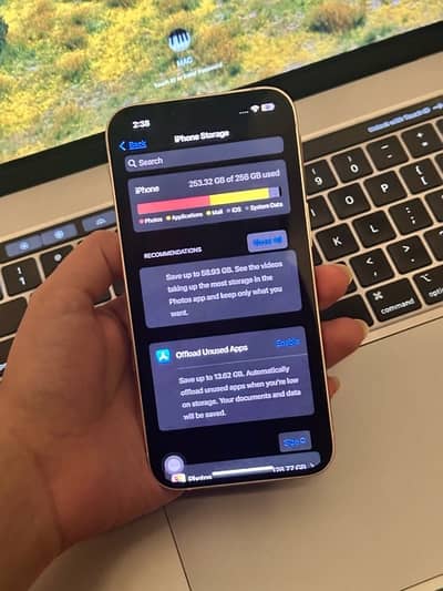 Iphone 13 PTA approved 256gb