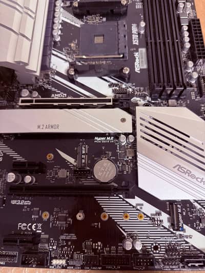 ASRock X570 Pro4 AMD AM4 ATX Motherboard with I/O Panel, DDR4