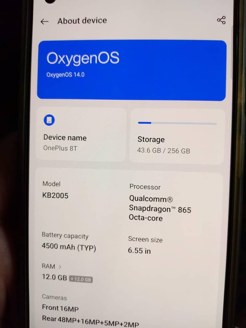 One Plus 8T Plus 1