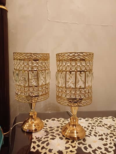 crystal table lamps