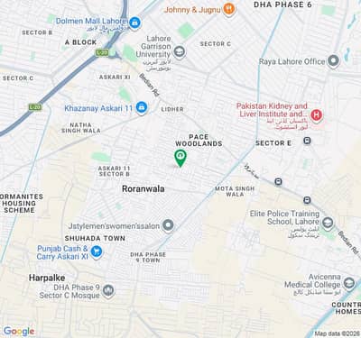 4-Marla Commercial Plot No-293 For Sale In Dha Lahore Phase-9 Town Block-E