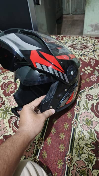 super air Flip up helmet 3 in 1