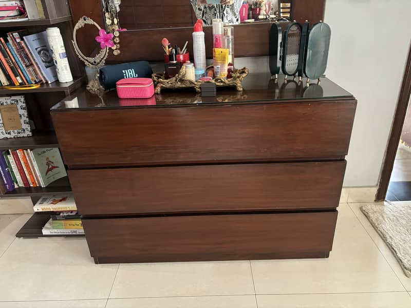 King sized Double bed with mattress 2