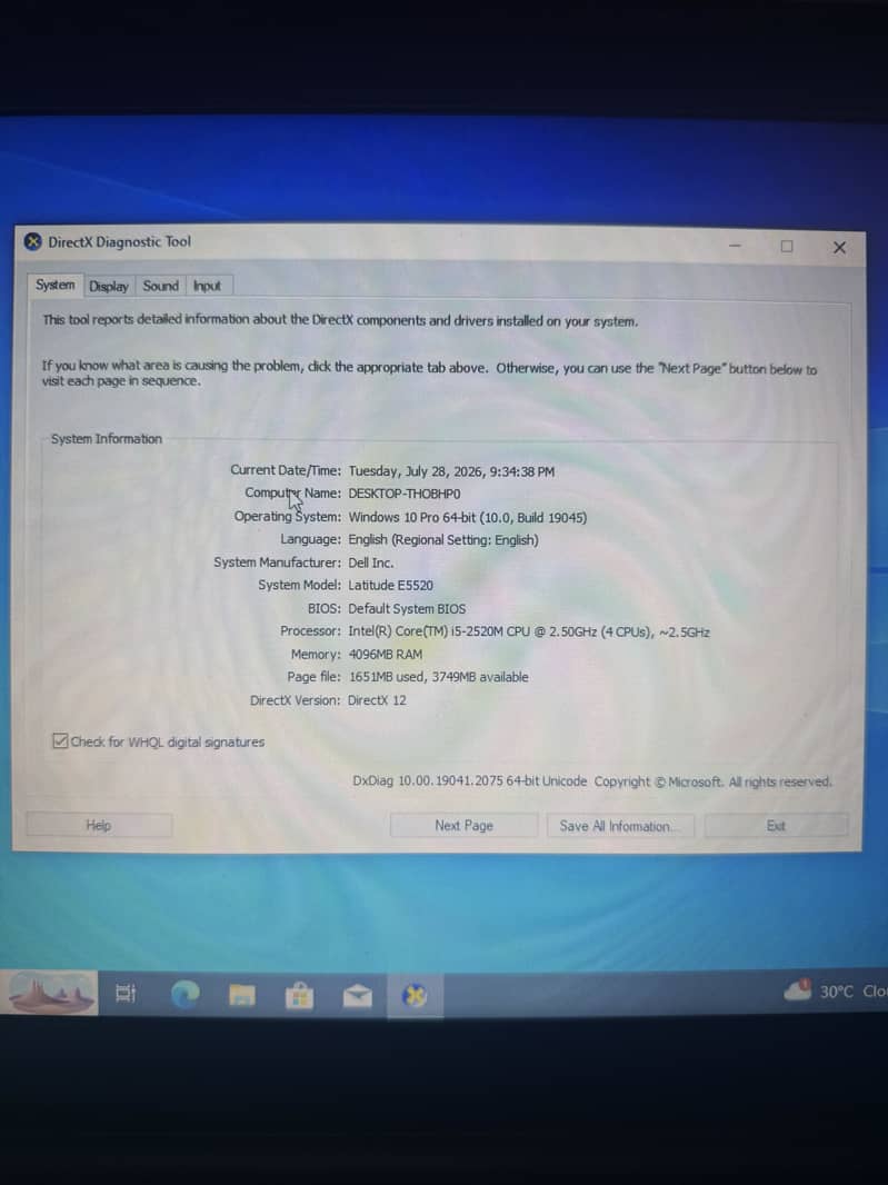 core i5 2nd generation 3
