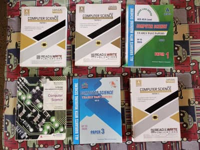 Barely Used A Level and O level Books for sale (Price for 5 subjects)