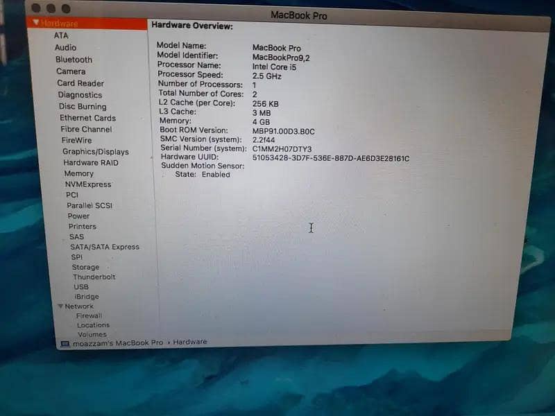 Macbook Pro Mid 2012 Core i5 3