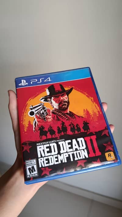 PS4 discs for sale RDR2 & GTA V