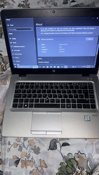 Hp Elite book 840G3