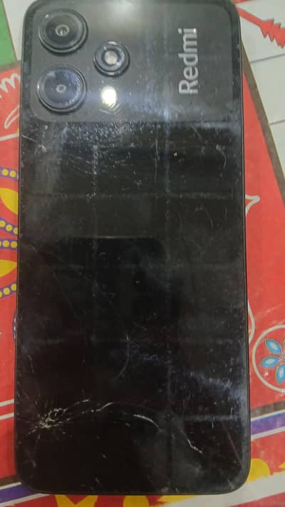Xiaomi Redmi 12R all ok ha bas screen toti ha thori c side sy baki ok