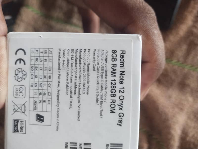 Xiaomi Redmi Note 12 6