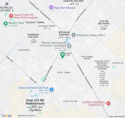 5 Marla House Double Story House For Sale Albarkat Villas Society Area Boundary Wall Near Fish Farm Near Ripha University Satiana Road Faisalabad