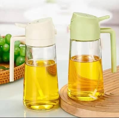 glass oil bottle