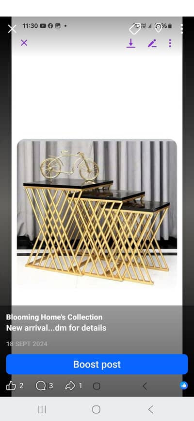 brand new nesting tables