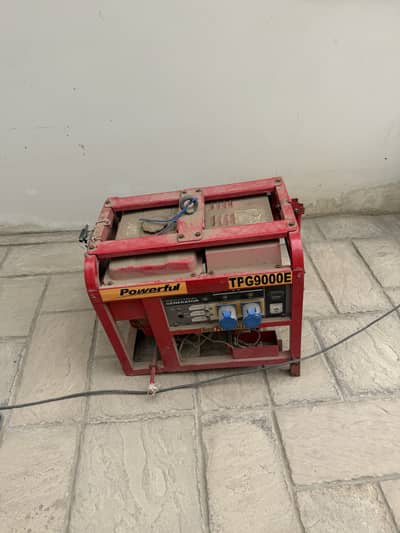 Generator 10KVA petrol and gas.