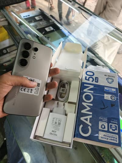 Tecno camon 50 pro open box total saman