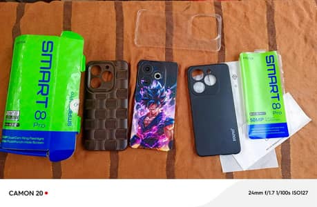 Infinix Smart 8 Pro for sale 8GB 128GB with original Box 0328-6498423